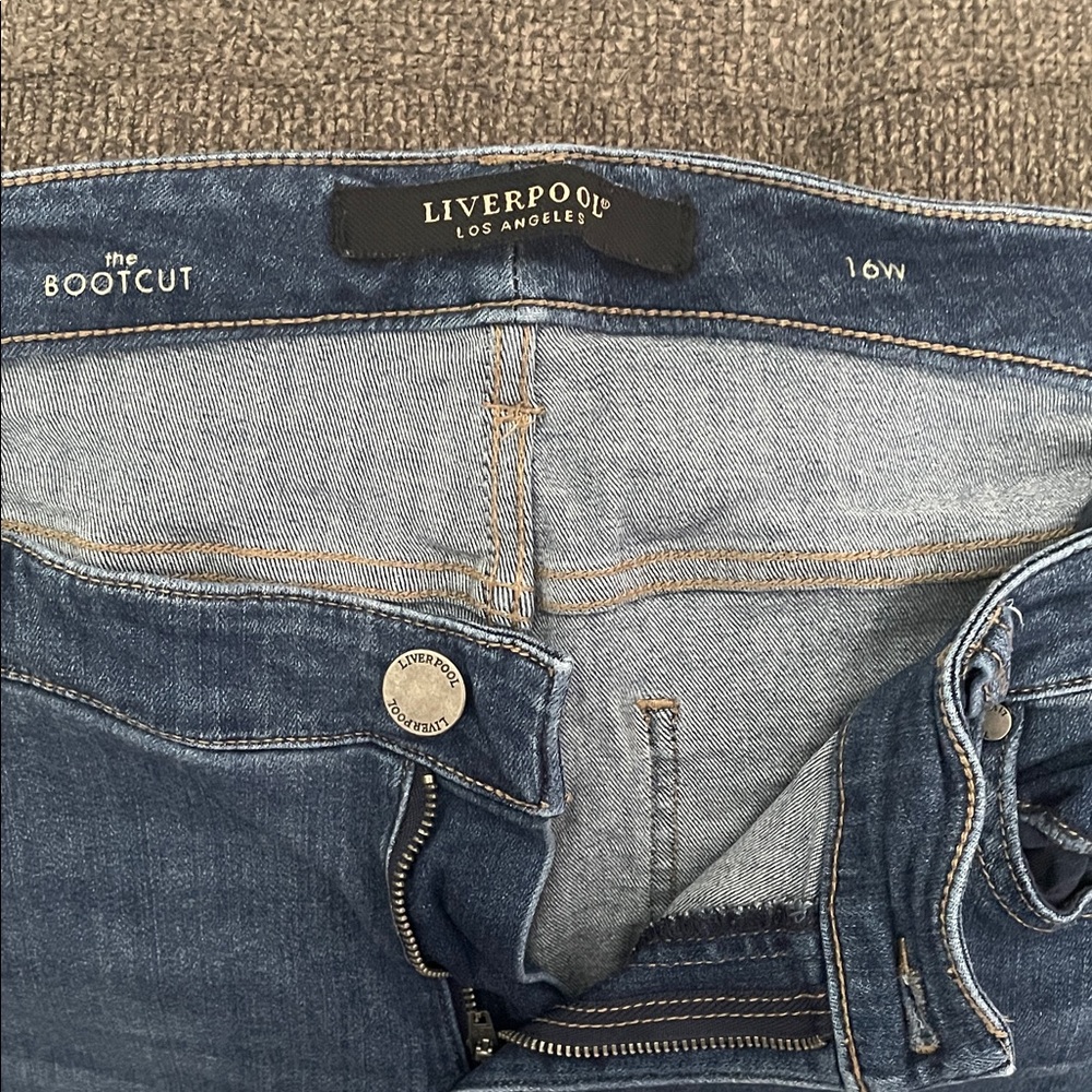 Liverpool Women's Boot Cut Jeans - Indigo